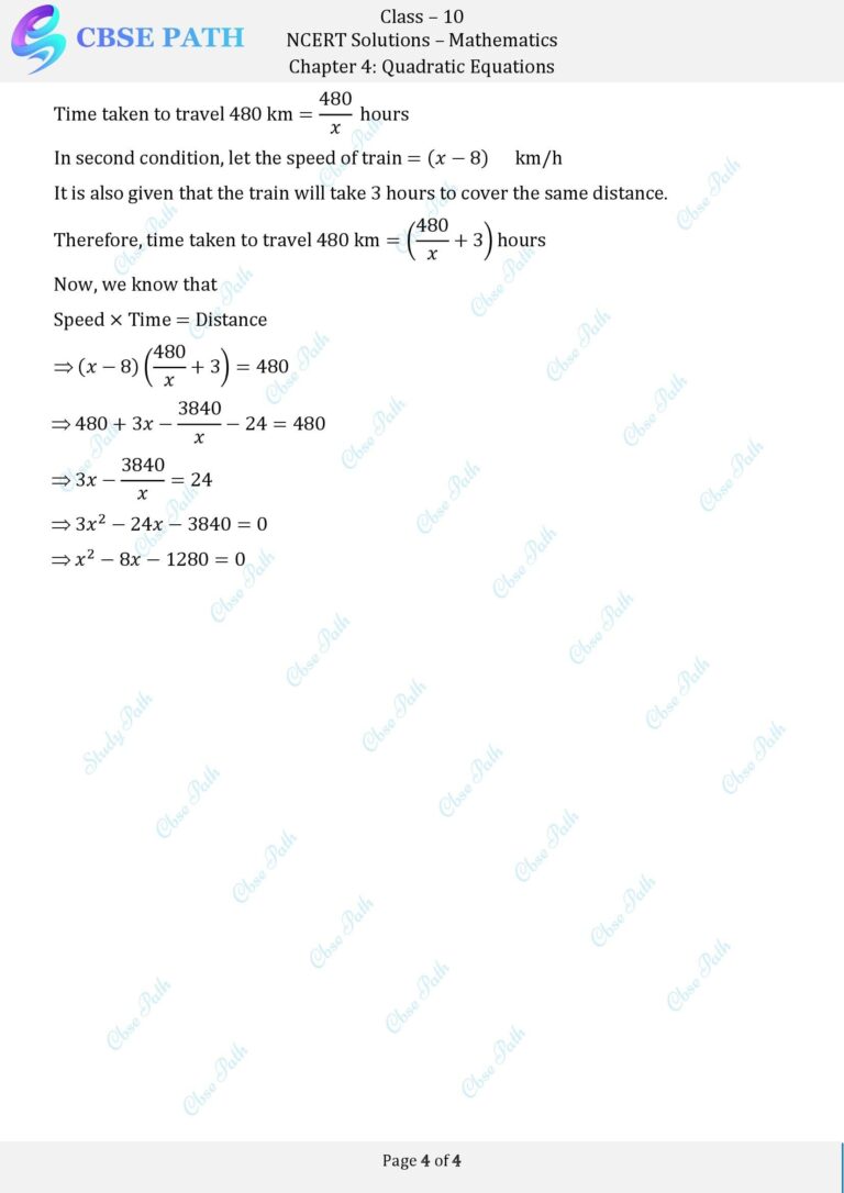 class 10 maths ch 4 ex 4.2 2024